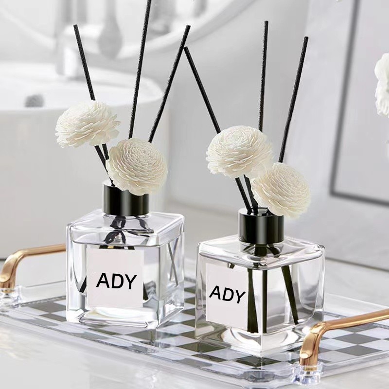 Home Fragrance Reed Diffuser - 50ml Aroma-Diffusor-Öl für Zuhause und Auto,
