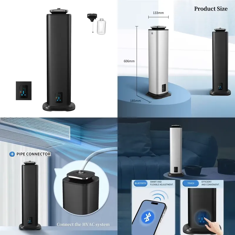 Home Fragrance - Hotel- und Heim-Wasserloser Ätherisches-Öl-Diffusor 800ml Intelligente