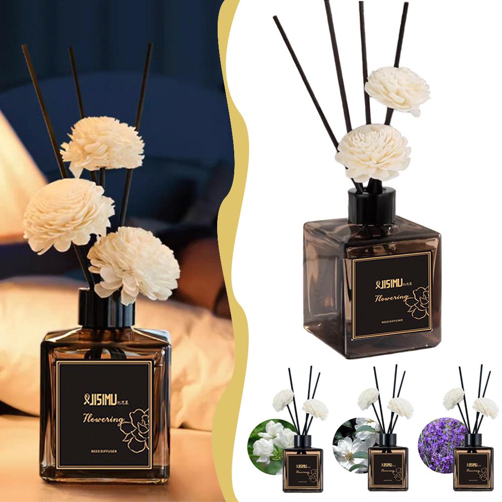 Home Fragrance Jasmine & Yuzu Porcelain Diffuser - Jasmin Lavendel Flammenloser Heimduft Flüssiger Lufterfrischer