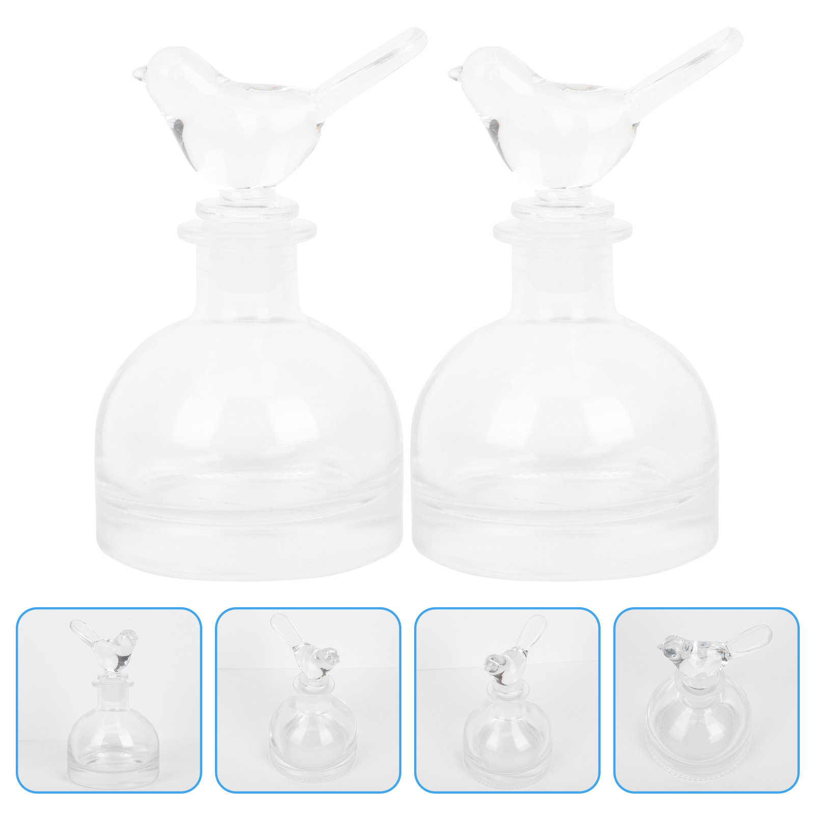 2 Stück Glas-Parfümflaschen, h – Home Fragrance Bewertung und Preis