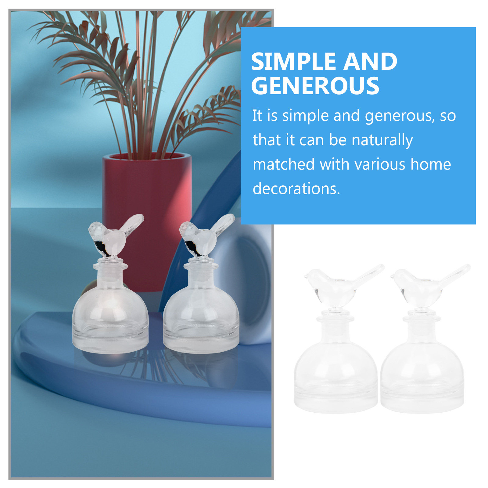 2 Stück Glas-Parfümflaschen, h – Home Fragrance Bewertung und Preis