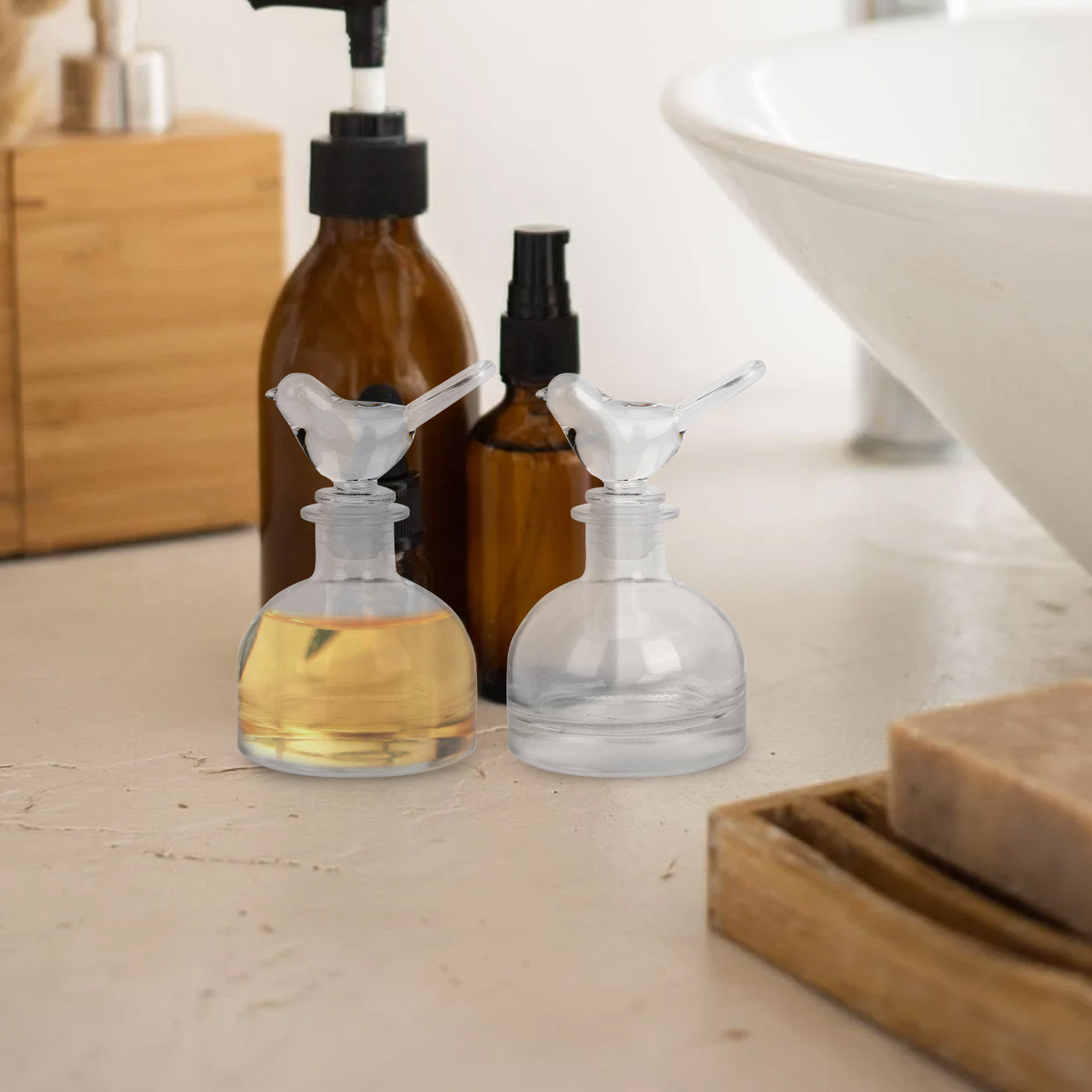 2 Stück Glas-Parfümflaschen, h – Home Fragrance Bewertung und Preis