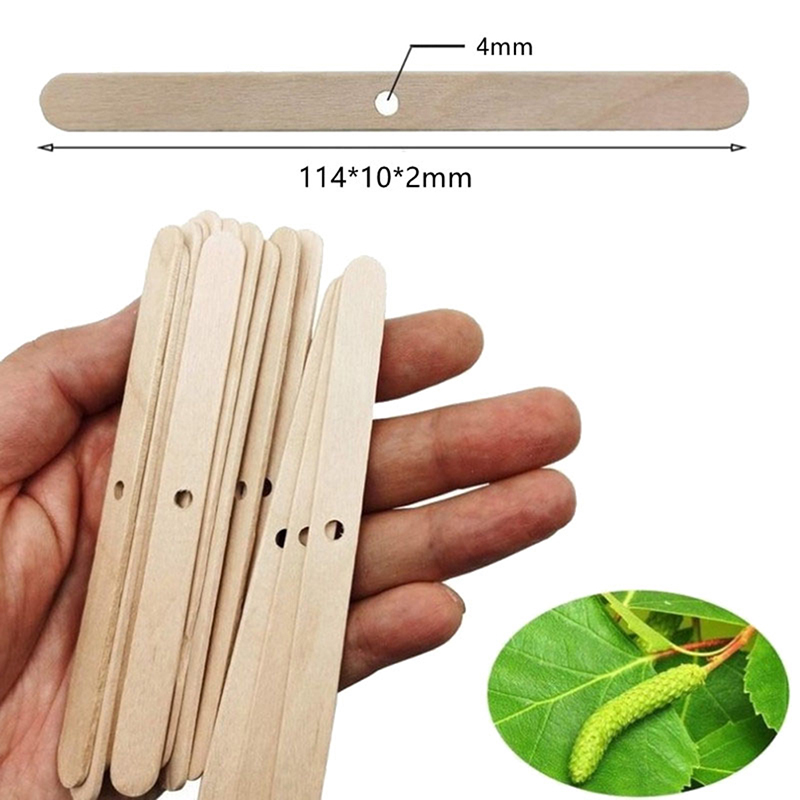 ● 50 Stück Holz-Kerzendochthal – Wooden Wick Candle Bewertung und Preis