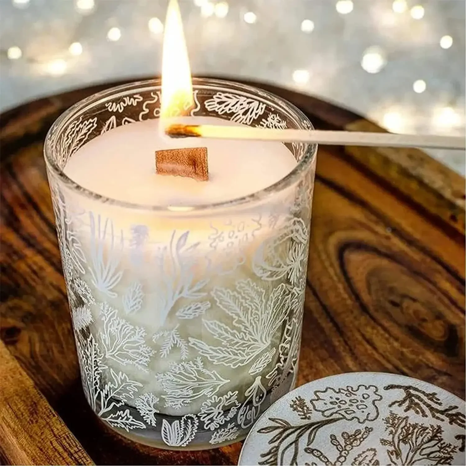 Handgemachte Sojawachskerze au – Wooden Wick Candle Bewertung und Preis