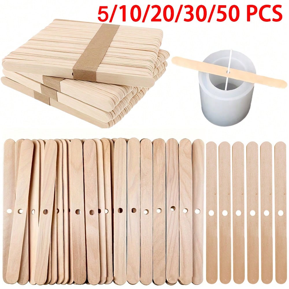 5/10/20/30/50 Stück Holz-Kerze – Wooden Wick Candle Bewertung und Preis